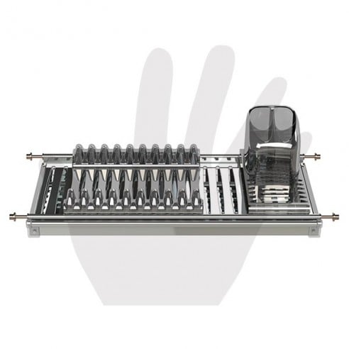 Scolapiatti in acciaio Inox per pensile Modular1 Tecnoinox