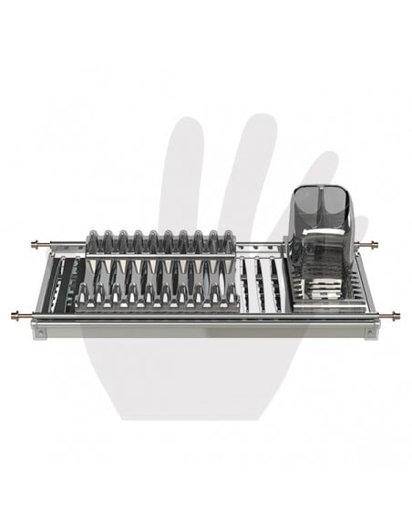 Scolapiatti in acciaio Inox per pensile Modular1 Tecnoinox