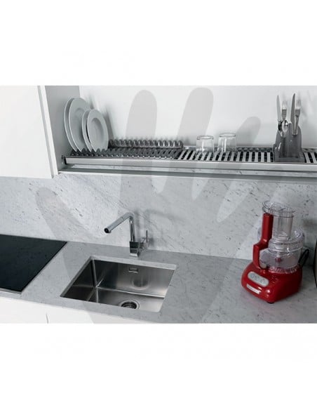 Scolapiatti in acciaio Inox per pensile Modular1 Tecnoinox