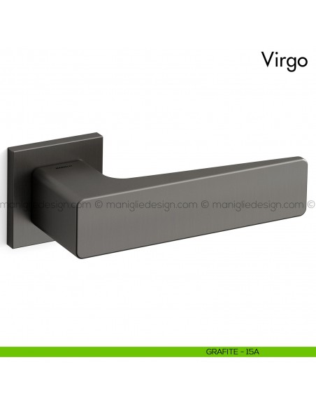 Maniglia per porta Virgo Mandelli grafite