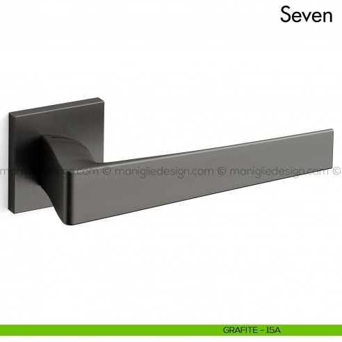 Maniglia per porta Seven Mandelli grafite