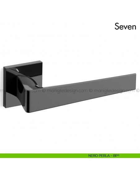 Maniglia per porta Seven Mandelli black pearl