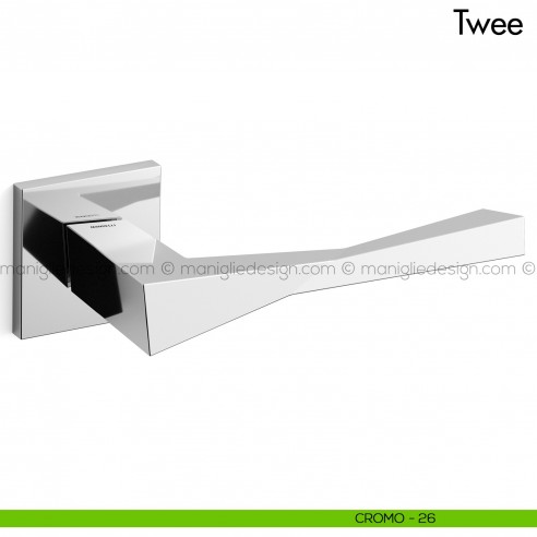 Maniglia per porta Twee Mandelli cromo