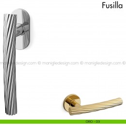 Maniglia per finestra martellina DK Fusilla Mandelli 2