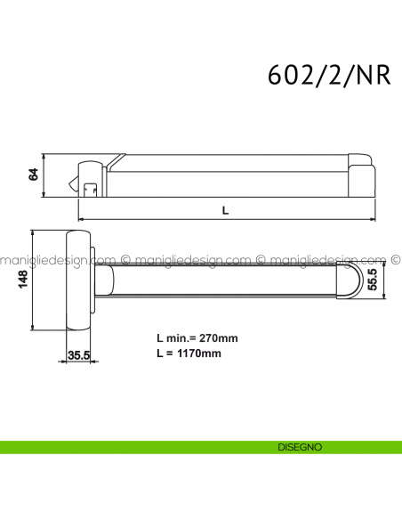 Meccanismo modulo 602/2/NR disegno