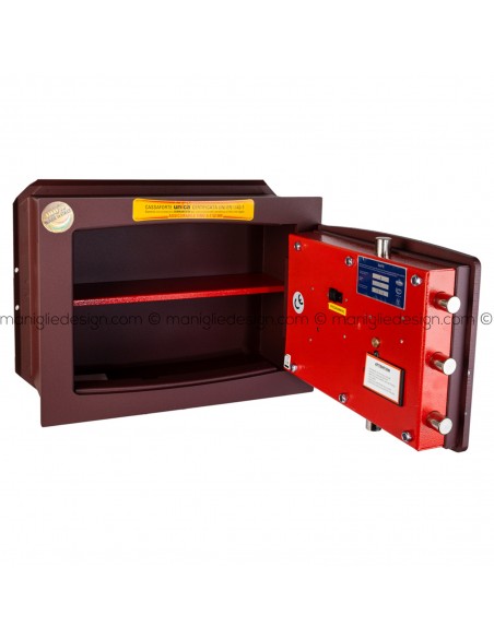 Cassaforte Technomax Unica Trony UT/5LP con combinazione elettronica da muro