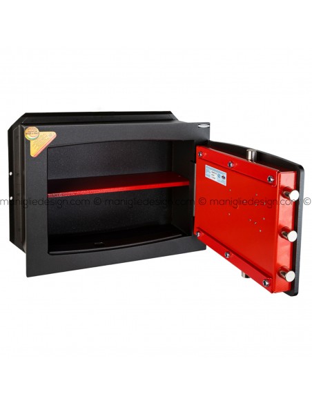 Cassaforte Technomax Gold Plus Key ATK/5 con chiave da muro
