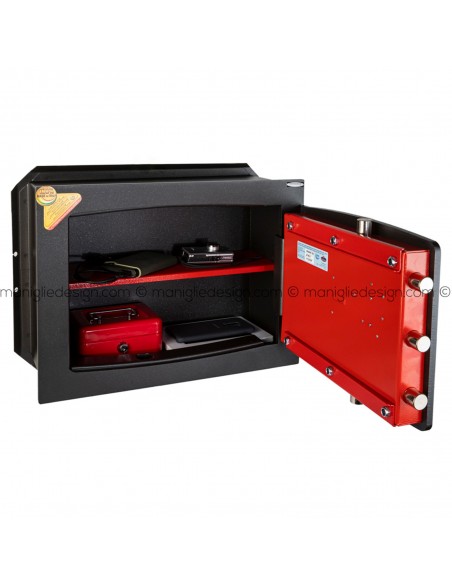 Cassaforte Technomax Gold Plus Key ATK/5 con chiave da muro