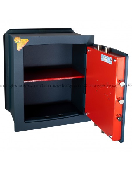 Cassaforte Technomax Gold Key GK/7 con chiave da incasso