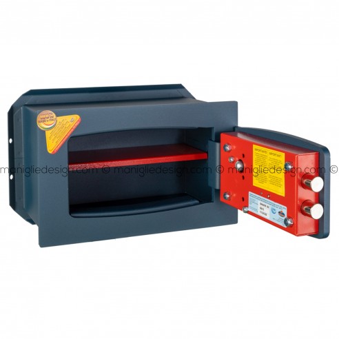 Cassaforte con chiave e combinazione Technomax Gold Diplo GD/3