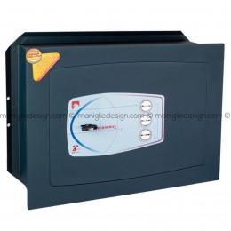 Cassaforte da muro con chiave e combinazione Technomax Gold Diplo GD/5 2