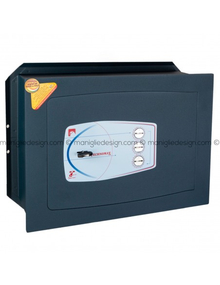 Cassaforte da incasso con chiave e combinatore Technomax Gold Diplo GD/5L
