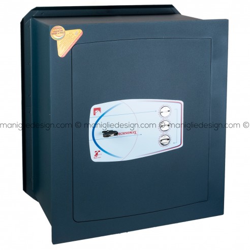 Cassaforte con chiave e combinazione Technomax Gold Diplo da incasso GD/7