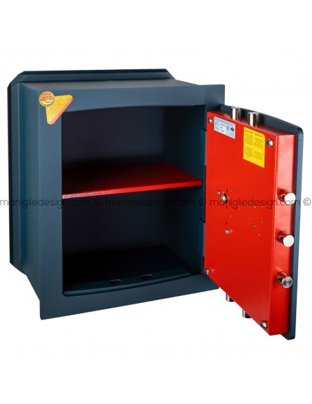 Cassaforte con chiave e combinazione Technomax Gold Diplo da incasso GD/7