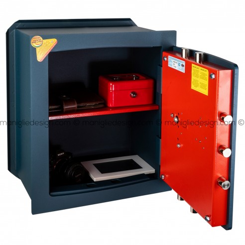 Cassaforte con chiave e combinatore Technomax Gold Diplo da incasso GD/7L