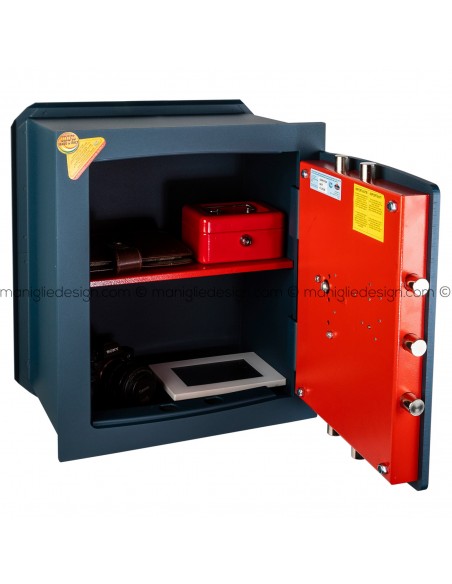 Cassaforte con chiave e combinatore Technomax Gold Diplo da incasso GD/7L