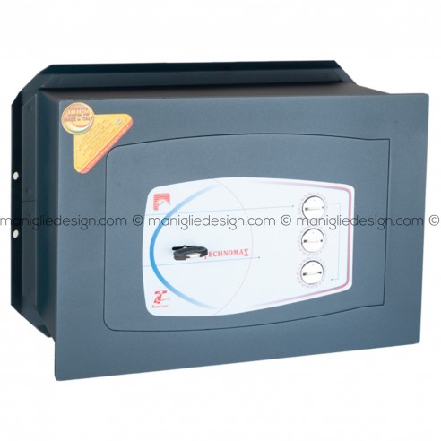 Cassaforte Technomax Serie Gold Key GK/4 - Apertura A Chiave Doppia Mappa - Dimensioni 270x390x200 Mm - Foto 4