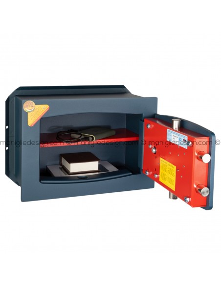 Cassaforte a muro Technomax Gold Diplo con chiave e combinatore GD/4