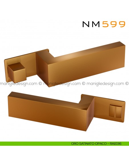 Nano Magnetic NM 599 Comit oro satinato opaco