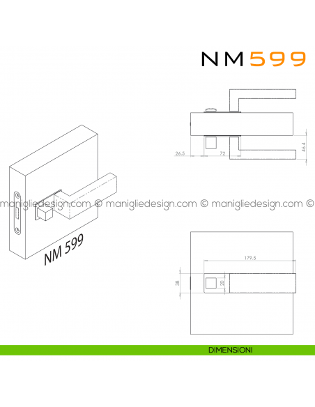 Nano Magnetic NM 599 Comit dimensioni