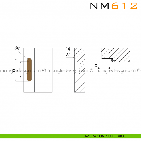 Nano Magnetic NM612 Comit lavorazioni su telaio