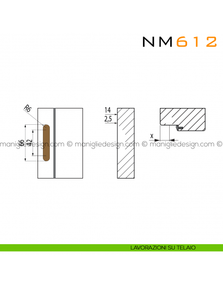 Nano Magnetic NM612 Comit lavorazioni su telaio