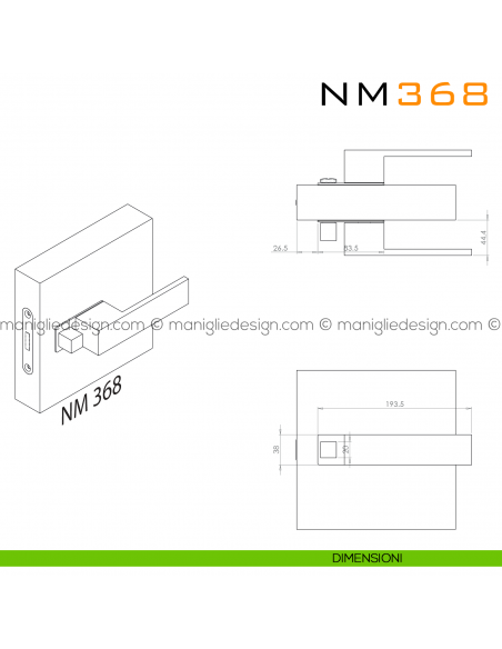 Nano Magnetic NM612 Comit dimensioni