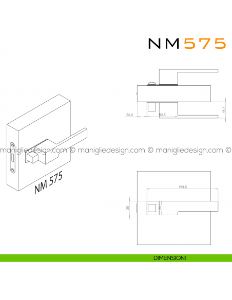 Nano Magnetic NM575 Comit dimensioni