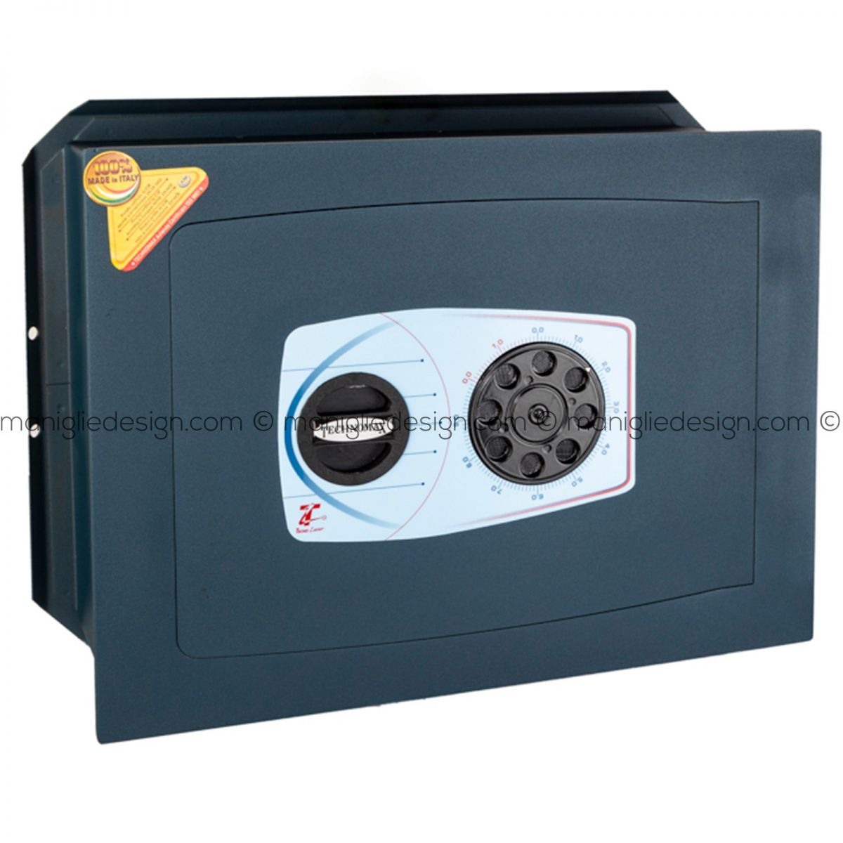 Technomax Cassaforte Da Muro Gold Trony GT/5L - Apertura Digitale Elettronica, Dim. 340x460x240 Mm - Foto 4