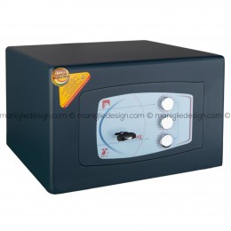 Cassaforte da appoggio Technomax Gold Moby Diplo con chiave e combinazione GMD/3 2