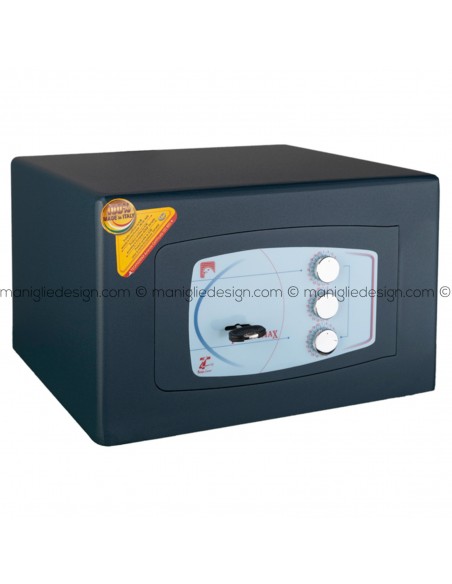 Cassaforte da appoggio Technomax Gold Moby Diplo con chiave e combinazione GMD/3