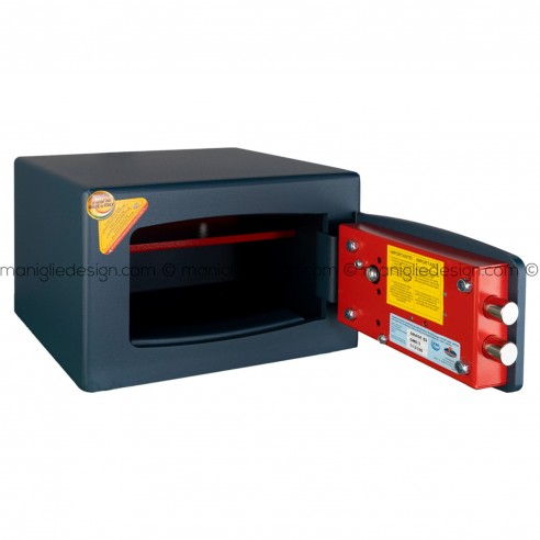 Cassaforte da appoggio Technomax Gold Moby Diplo con chiave e combinazione GMD/3