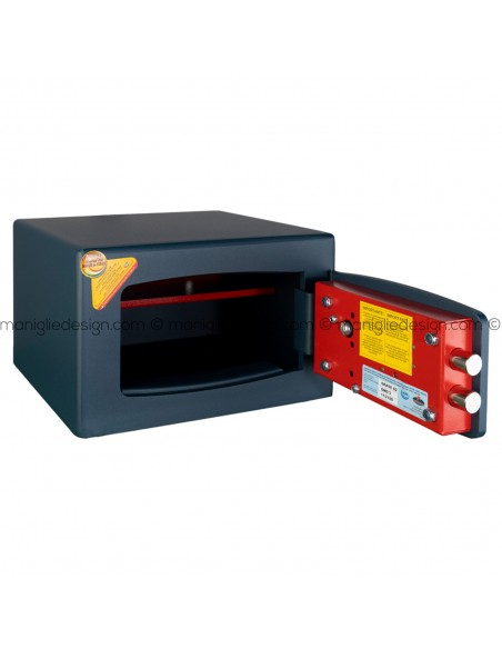 Cassaforte da appoggio Technomax Gold Moby Diplo con chiave e combinazione GMD/3