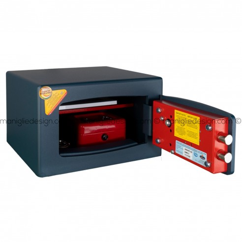 Cassaforte da appoggio Technomax Gold Moby Diplo con chiave e combinazione GMD/3