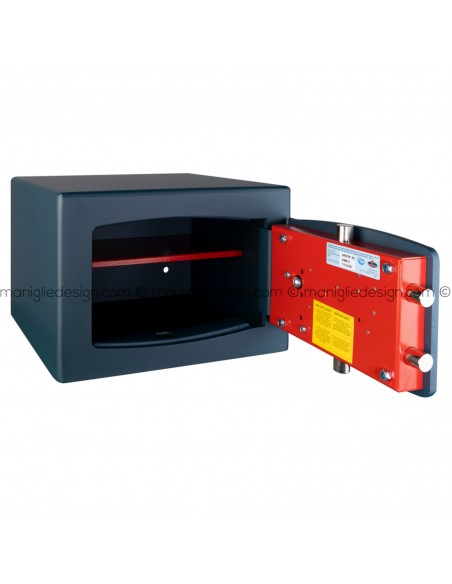 Cassaforte a mobile Technomax Gold Moby Diplo con chiave e combinazione GMD/4