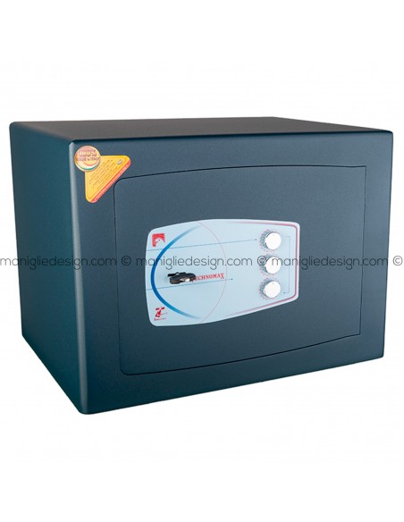 Cassaforte Technomax Gold Moby Diplo con chiave e combinazione GMD/5 da appoggio