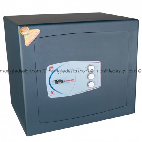Cassaforte Technomax Gold Moby Diplo con chiave e combinazione GMD/6 a mobile