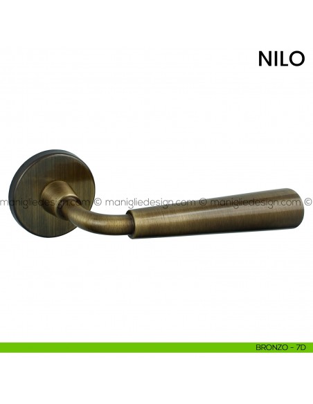 Maniglia per porta Nilo Comit bronzo