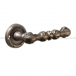 Maniglia per porta Carmen Poggi Mariani con rosetta tonda