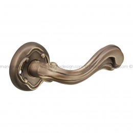 Maniglia per porta Cometa Poggi Mariani con rosetta tonda