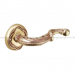 Maniglia per porta Cornelia Poggi Mariani con rosetta tonda