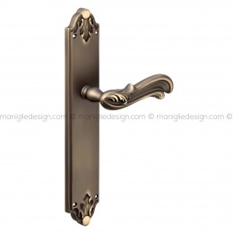 Maniglia per porta con placca Elettra Poggi Mariani