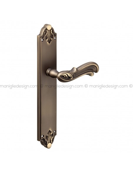 Maniglia per porta con placca Elettra Poggi Mariani