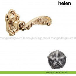 Maniglia per porta Helen Poggi Mariani con rosetta artistica 2