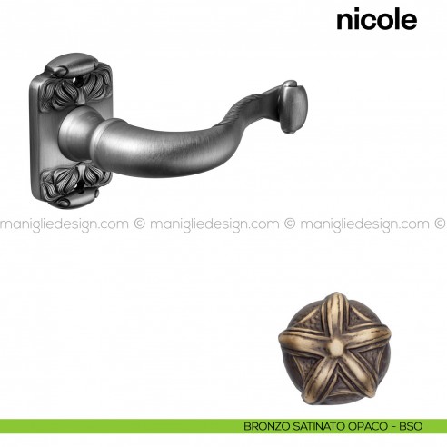 Maniglia Aster Olivari Per Porta, Rosetta E Bocchetta Tonda 47x10 Mm - Foto 3