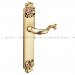 Maniglia per porta con placca Nicole Poggi Mariani