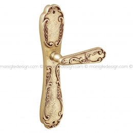 Maniglia per porta con placca Noemi Poggi Mariani