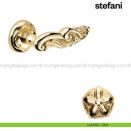 Maniglia per porta Stefani Poggi Mariani con rosetta tonda 2