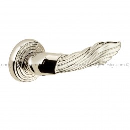 Maniglia per porta Prometeo Poggi Mariani con rosetta tonda