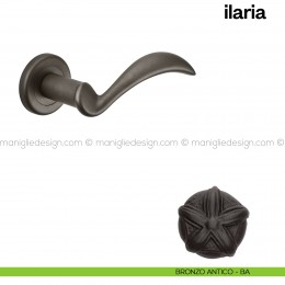 Maniglia per porta Ilaria Poggi Mariani con rosetta tonda 2